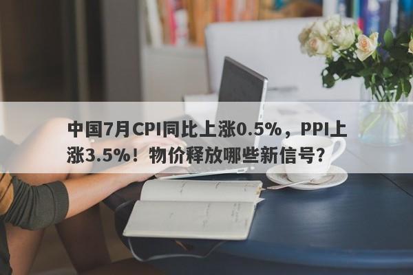 中国7月CPI同比上涨0.5%，PPI上涨3.5%！物价释放哪些新信号？