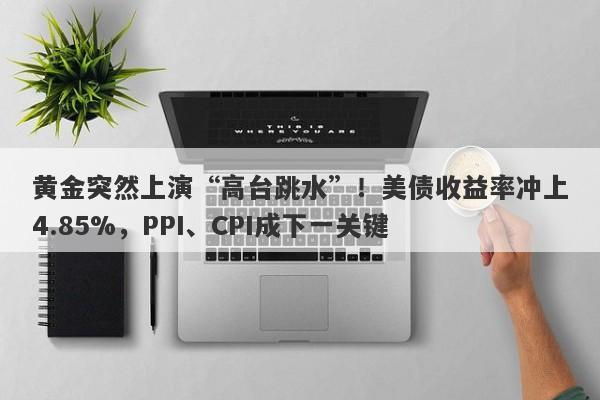黄金突然上演“高台跳水”！美债收益率冲上4.85%，PPI、CPI成下一关键