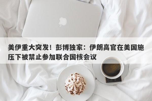 美伊重大突发！彭博独家：伊朗高官在美国施压下被禁止参加联合国核会议