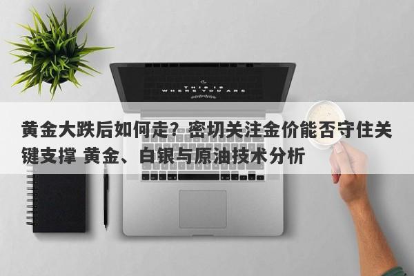 黄金大跌后如何走？密切关注金价能否守住关键支撑 黄金、白银与原油技术分析