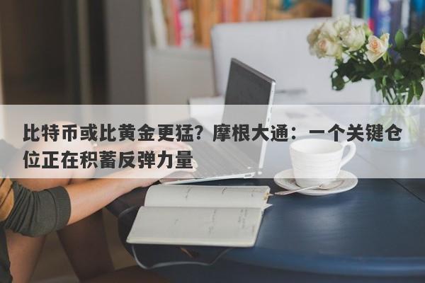 比特币或比黄金更猛？摩根大通：一个关键仓位正在积蓄反弹力量