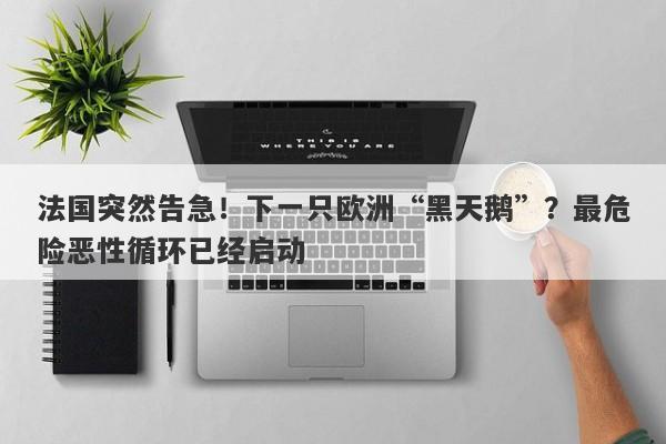 法国突然告急！下一只欧洲“黑天鹅”？最危险恶性循环已经启动