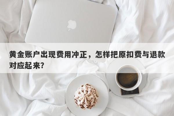 黄金账户出现费用冲正，怎样把原扣费与退款对应起来？