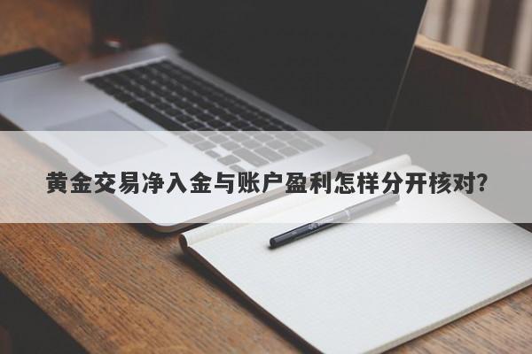 黄金交易净入金与账户盈利怎样分开核对？